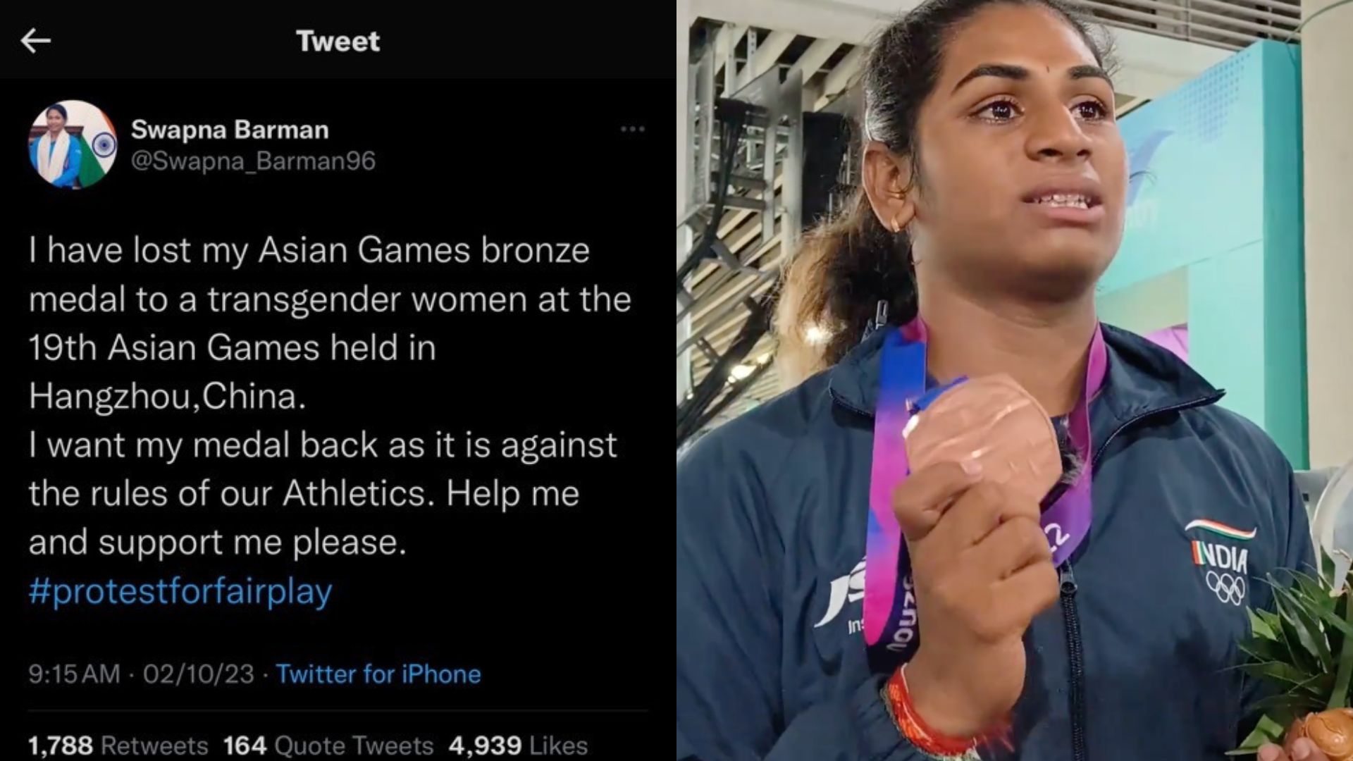 Female Heptathlete Accuses Opponent Of Being Transgender After Narrow 