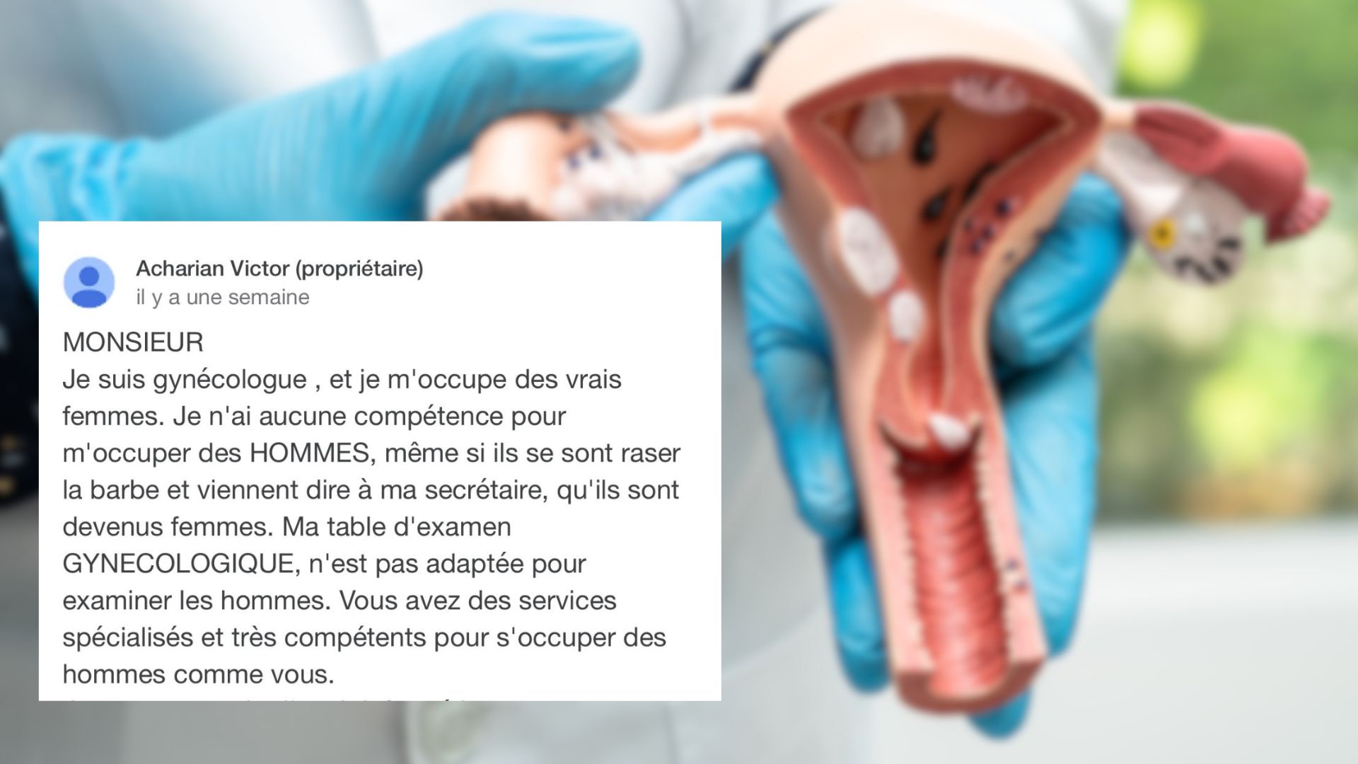 A French gynecologist has been sanctioned by medical authorities after a trans activist group reported him to the Minister of Equality for comments which they deemed to be “transphobic.” Dr. Victor Acharian, who operates in the Pau region, has been prohibited from practicing medicine for five months, with an additional one-month probationary period. In August […]