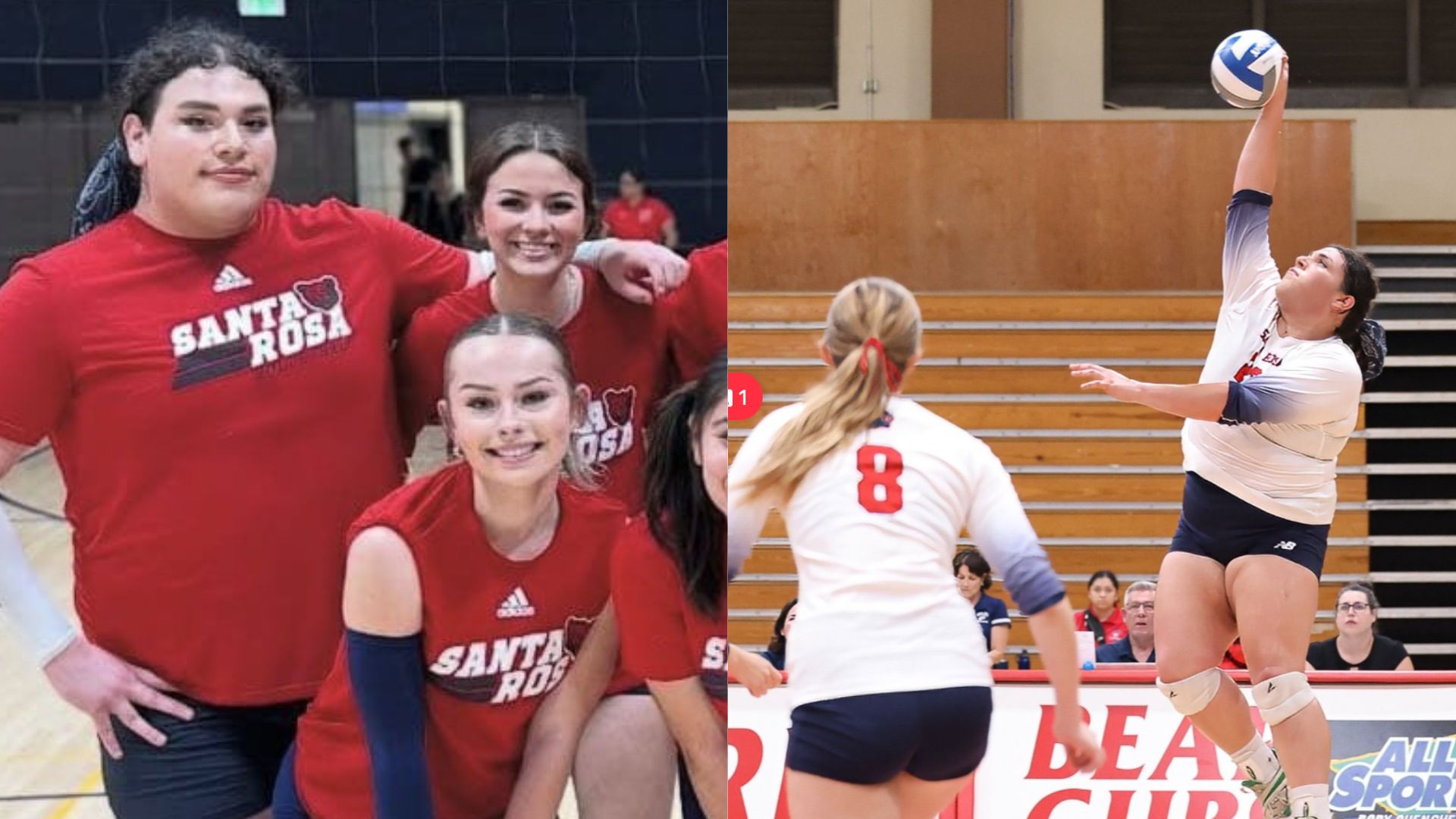 California Volleyball Team With Male Player Continues To Dominate Despite Complaints From Female Players, Open Title IX Investigation
